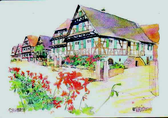 Cartes postales anciennes > CARTES POSTALES > carte postale ancienne > cartes-postales-ancienne.com Bas rhin 67 Seebach