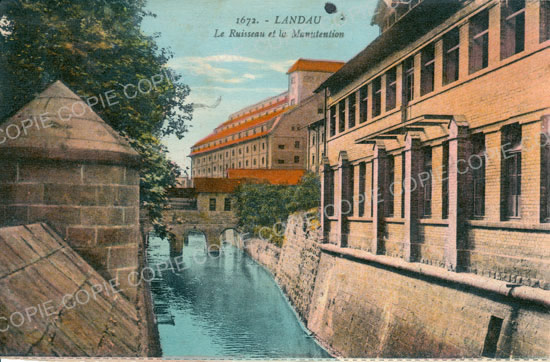 Cartes postales anciennes > CARTES POSTALES > carte postale ancienne > cartes-postales-ancienne.com Haut rhin  Petit Landau
