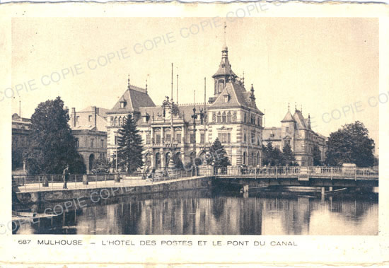 Cartes postales anciennes > CARTES POSTALES > carte postale ancienne > cartes-postales-ancienne.com Haut rhin  Mulhouse