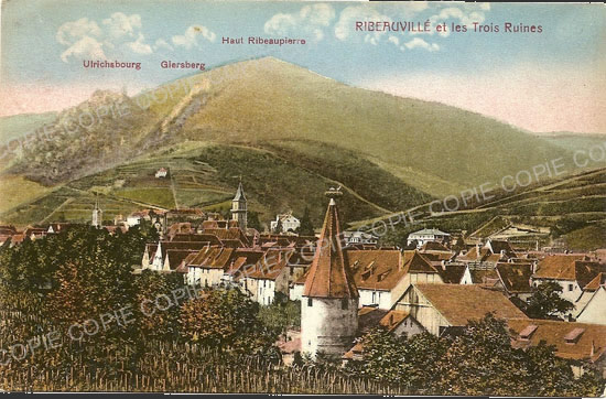 Cartes postales anciennes > CARTES POSTALES > carte postale ancienne > cartes-postales-ancienne.com Haut rhin  Ribeauville