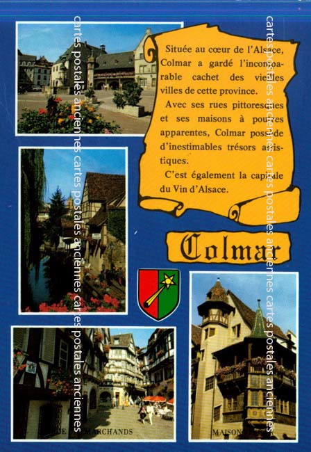 Cartes postales anciennes > CARTES POSTALES > carte postale ancienne > cartes-postales-ancienne.com Haut rhin  Colmar