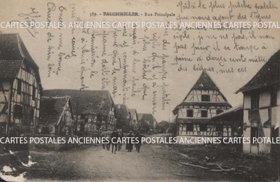 Cartes postales anciennes > CARTES POSTALES > carte postale ancienne > cartes-postales-ancienne.com Grand est Haut rhin Balschwiller