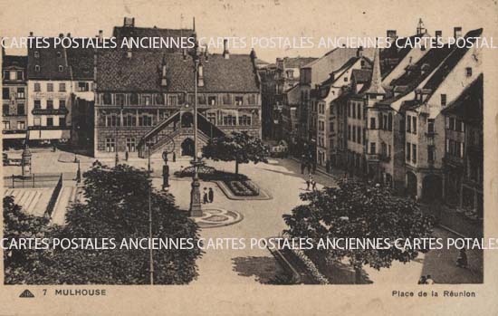 Cartes postales anciennes > CARTES POSTALES > carte postale ancienne > cartes-postales-ancienne.com Haut rhin  Mulhouse