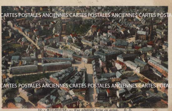 Cartes postales anciennes > CARTES POSTALES > carte postale ancienne > cartes-postales-ancienne.com Haut rhin  Mulhouse