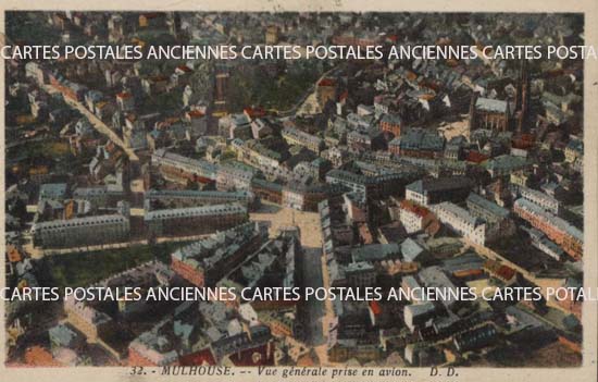 Cartes postales anciennes > CARTES POSTALES > carte postale ancienne > cartes-postales-ancienne.com Haut rhin  Mulhouse