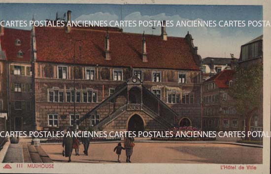 Cartes postales anciennes > CARTES POSTALES > carte postale ancienne > cartes-postales-ancienne.com Haut rhin  Mulhouse