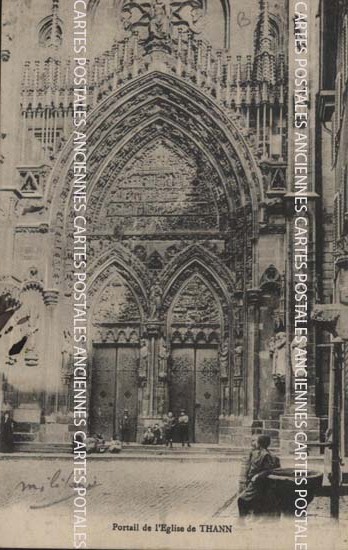 Cartes postales anciennes > CARTES POSTALES > carte postale ancienne > cartes-postales-ancienne.com Haut rhin  Thann