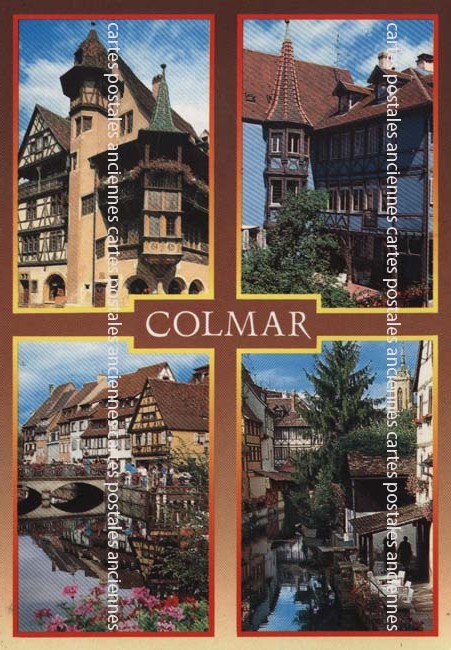 Cartes postales anciennes > CARTES POSTALES > carte postale ancienne > cartes-postales-ancienne.com Grand est Haut rhin Colmar