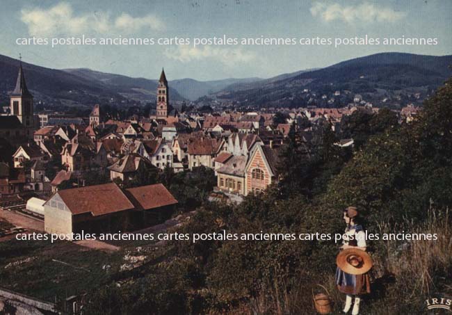 Cartes postales anciennes > CARTES POSTALES > carte postale ancienne > cartes-postales-ancienne.com Grand est Haut rhin Munster