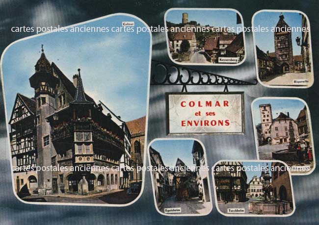 Cartes postales anciennes > CARTES POSTALES > carte postale ancienne > cartes-postales-ancienne.com Grand est Haut rhin Colmar