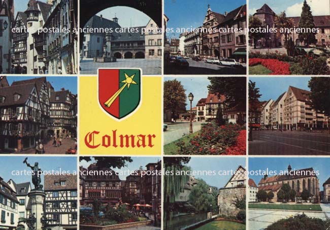 Cartes postales anciennes > CARTES POSTALES > carte postale ancienne > cartes-postales-ancienne.com Haut rhin  Colmar