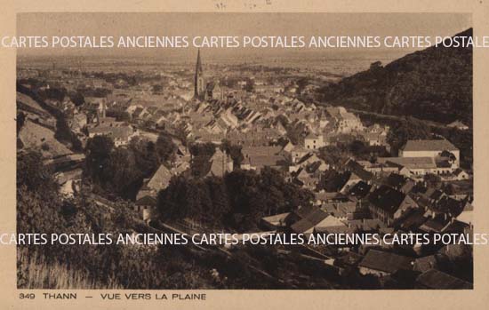 Cartes postales anciennes > CARTES POSTALES > carte postale ancienne > cartes-postales-ancienne.com Haut rhin  Thann