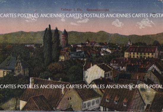 Cartes postales anciennes > CARTES POSTALES > carte postale ancienne > cartes-postales-ancienne.com Haut rhin  Colmar