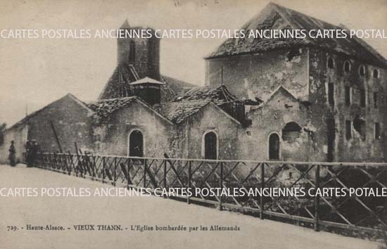 Cartes postales anciennes > CARTES POSTALES > carte postale ancienne > cartes-postales-ancienne.com Grand est Haut rhin Vieux Thann