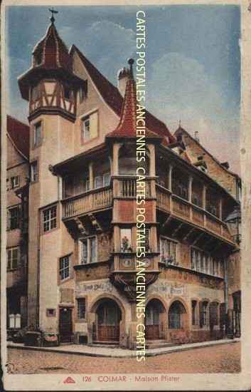 Cartes postales anciennes > CARTES POSTALES > carte postale ancienne > cartes-postales-ancienne.com Haut rhin  Colmar