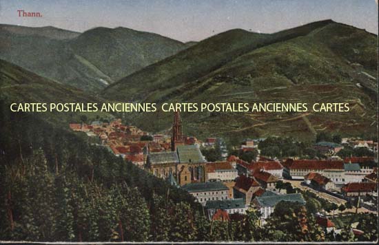 Cartes postales anciennes > CARTES POSTALES > carte postale ancienne > cartes-postales-ancienne.com Grand est Haut rhin Thann