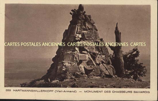 Cartes postales anciennes > CARTES POSTALES > carte postale ancienne > cartes-postales-ancienne.com Haut rhin  Hartmannswiller