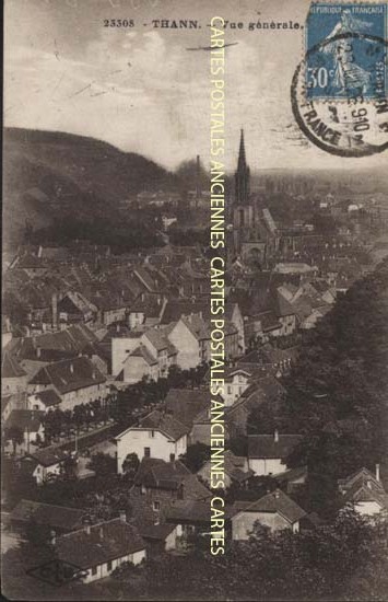 Cartes postales anciennes > CARTES POSTALES > carte postale ancienne > cartes-postales-ancienne.com Haut rhin  Thann