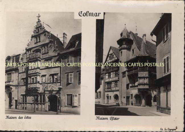 Cartes postales anciennes > CARTES POSTALES > carte postale ancienne > cartes-postales-ancienne.com Haut rhin  Colmar
