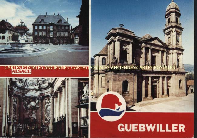 Cartes postales anciennes > CARTES POSTALES > carte postale ancienne > cartes-postales-ancienne.com Haut rhin  Guebwiller