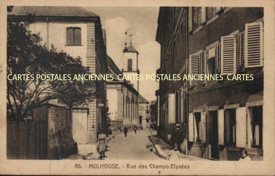 Cartes postales anciennes > CARTES POSTALES > carte postale ancienne > cartes-postales-ancienne.com Haut rhin  Mulhouse