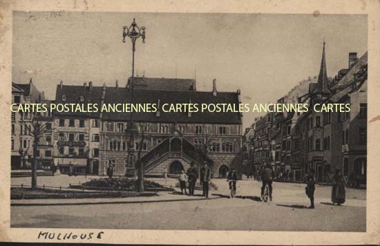 Cartes postales anciennes > CARTES POSTALES > carte postale ancienne > cartes-postales-ancienne.com Haut rhin  Mulhouse