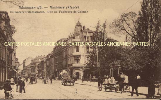 Cartes postales anciennes > CARTES POSTALES > carte postale ancienne > cartes-postales-ancienne.com Haut rhin  Mulhouse