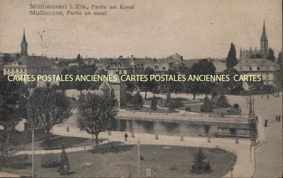 Cartes postales anciennes > CARTES POSTALES > carte postale ancienne > cartes-postales-ancienne.com Haut rhin  Mulhouse