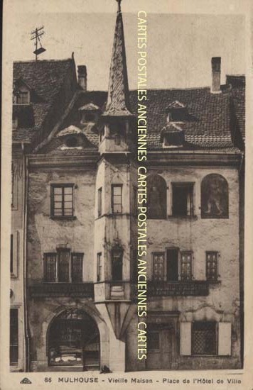Cartes postales anciennes > CARTES POSTALES > carte postale ancienne > cartes-postales-ancienne.com Haut rhin  Mulhouse