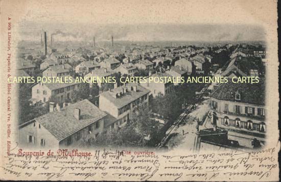 Cartes postales anciennes > CARTES POSTALES > carte postale ancienne > cartes-postales-ancienne.com Haut rhin  Mulhouse
