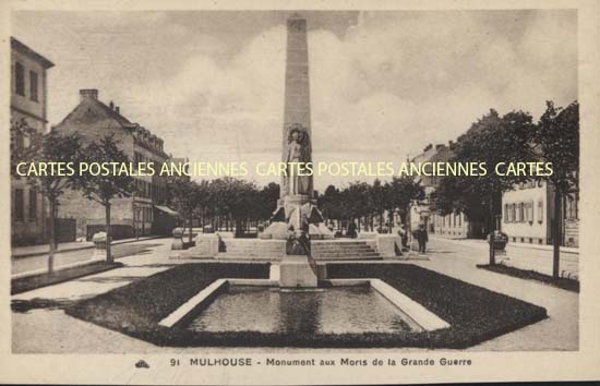 Cartes postales anciennes > CARTES POSTALES > carte postale ancienne > cartes-postales-ancienne.com Haut rhin  Mulhouse