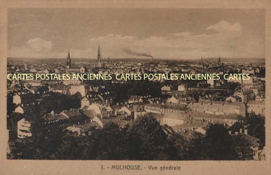 Cartes postales anciennes > CARTES POSTALES > carte postale ancienne > cartes-postales-ancienne.com Haut rhin  Mulhouse