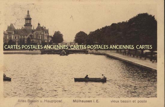 Cartes postales anciennes > CARTES POSTALES > carte postale ancienne > cartes-postales-ancienne.com Haut rhin  Mulhouse
