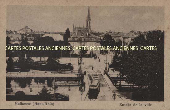 Cartes postales anciennes > CARTES POSTALES > carte postale ancienne > cartes-postales-ancienne.com Haut rhin  Mulhouse