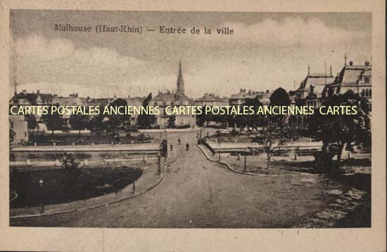 Cartes postales anciennes > CARTES POSTALES > carte postale ancienne > cartes-postales-ancienne.com Haut rhin  Mulhouse