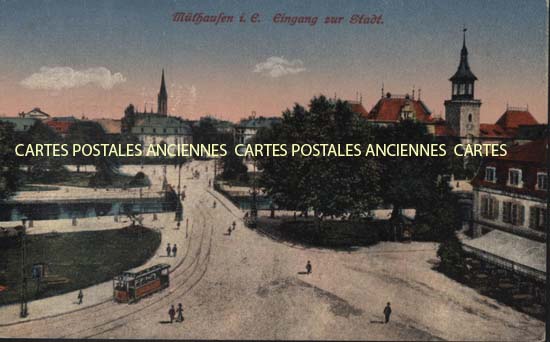 Cartes postales anciennes > CARTES POSTALES > carte postale ancienne > cartes-postales-ancienne.com Haut rhin  Mulhouse
