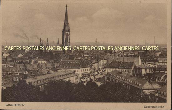 Cartes postales anciennes > CARTES POSTALES > carte postale ancienne > cartes-postales-ancienne.com Haut rhin  Mulhouse