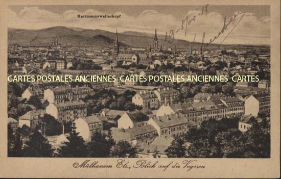 Cartes postales anciennes > CARTES POSTALES > carte postale ancienne > cartes-postales-ancienne.com Haut rhin  Mulhouse