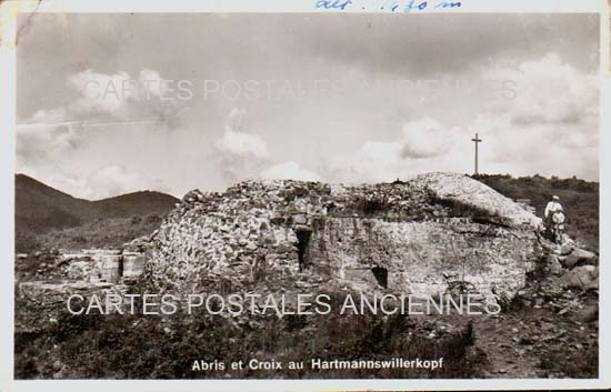 Cartes postales anciennes > CARTES POSTALES > carte postale ancienne > cartes-postales-ancienne.com Grand est Haut rhin Hartmannswiller