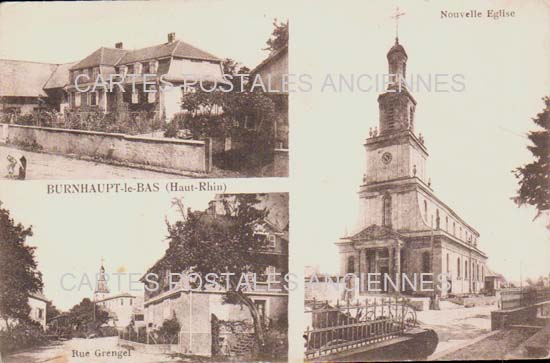 Cartes postales anciennes > CARTES POSTALES > carte postale ancienne > cartes-postales-ancienne.com Haut rhin  Burnhaupt Le Bas