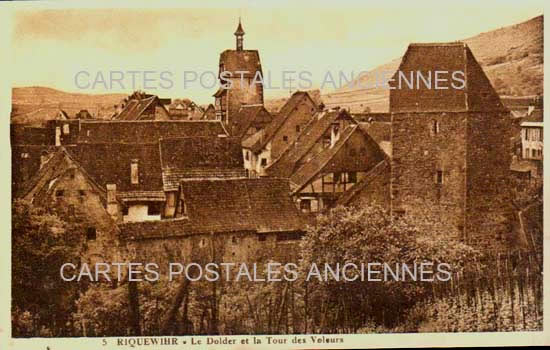 Cartes postales anciennes > CARTES POSTALES > carte postale ancienne > cartes-postales-ancienne.com Grand est Haut rhin Riquewihr