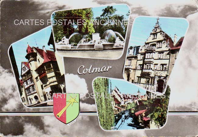 Cartes postales anciennes > CARTES POSTALES > carte postale ancienne > cartes-postales-ancienne.com Grand est Haut rhin Colmar