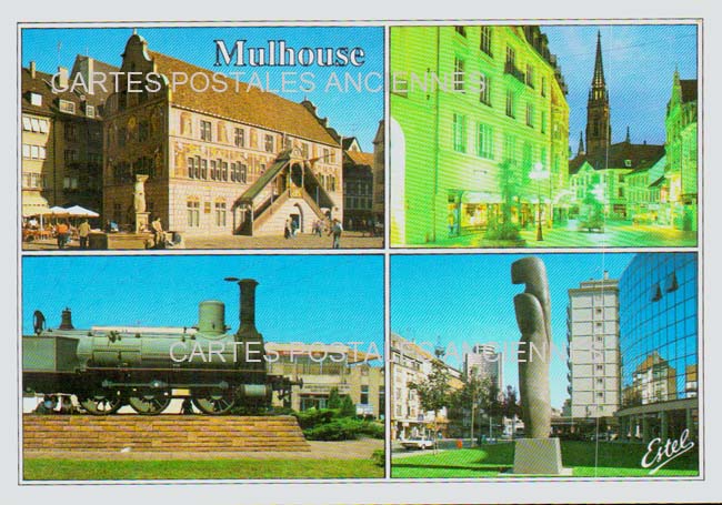 Cartes postales anciennes > CARTES POSTALES > carte postale ancienne > cartes-postales-ancienne.com Haut rhin  Mulhouse
