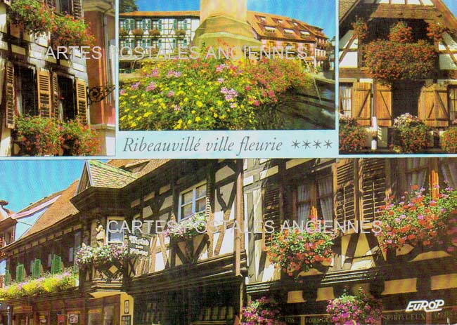 Cartes postales anciennes > CARTES POSTALES > carte postale ancienne > cartes-postales-ancienne.com Grand est Haut rhin Ribeauville