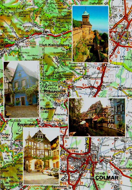 Cartes postales anciennes > CARTES POSTALES > carte postale ancienne > cartes-postales-ancienne.com Grand est Haut rhin Riquewihr