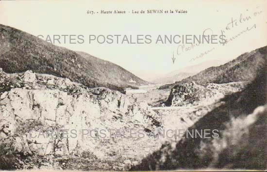 Cartes postales anciennes > CARTES POSTALES > carte postale ancienne > cartes-postales-ancienne.com Grand est Haut rhin Sewen