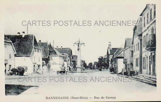 Cartes postales anciennes > CARTES POSTALES > carte postale ancienne > cartes-postales-ancienne.com Haut rhin  Dannemarie