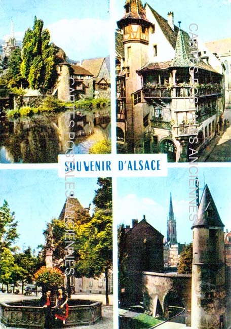 Cartes postales anciennes > CARTES POSTALES > carte postale ancienne > cartes-postales-ancienne.com Grand est Haut rhin Colmar