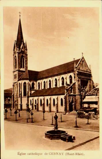 Cartes postales anciennes > CARTES POSTALES > carte postale ancienne > cartes-postales-ancienne.com Haut rhin  Cernay