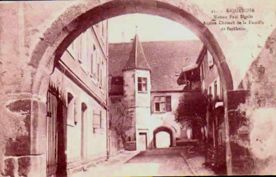 Cartes postales anciennes > CARTES POSTALES > carte postale ancienne > cartes-postales-ancienne.com Haut rhin  Riquewihr